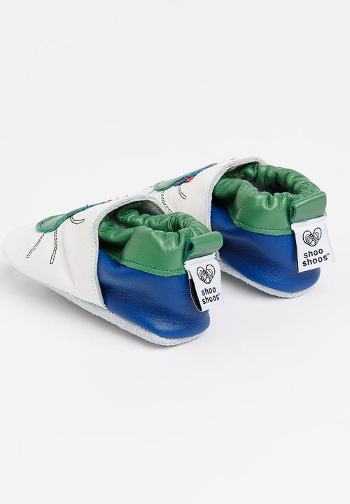 shooshoos - Green Beetle Slip On Green