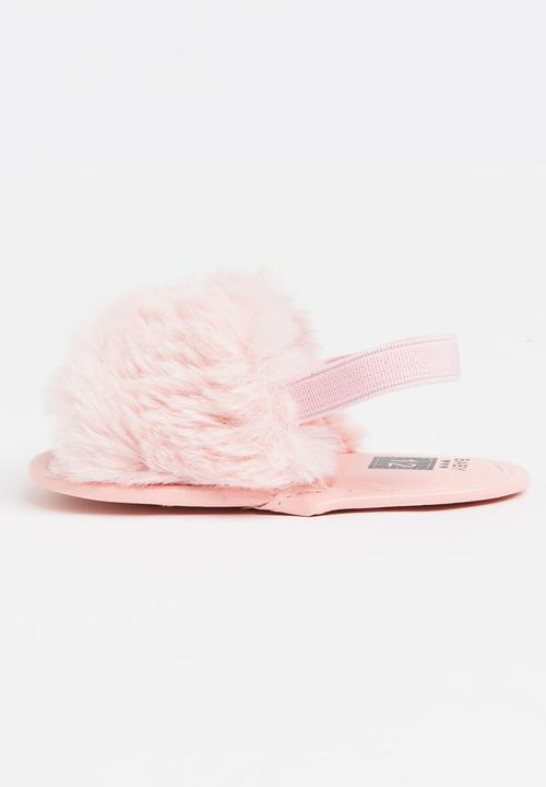 Pop Candy - Fluffy Sandal Mid Pink
