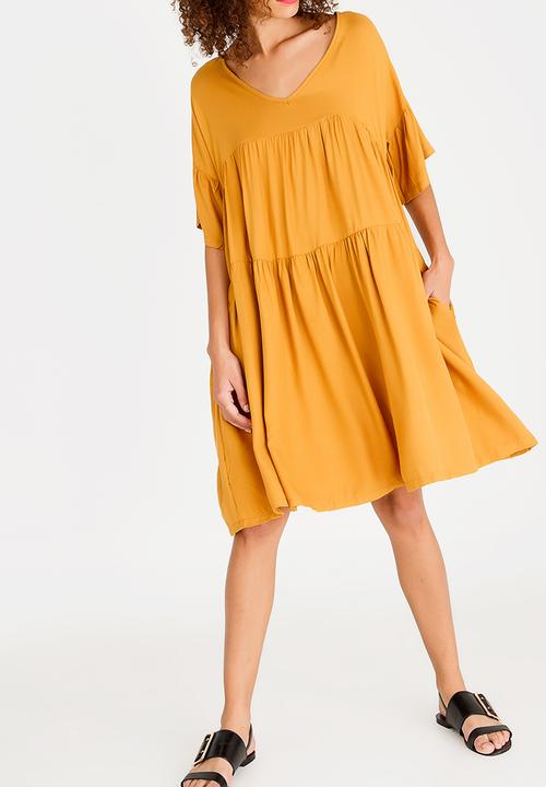 STYLE REPUBLIC - Oversized Dress Yellow