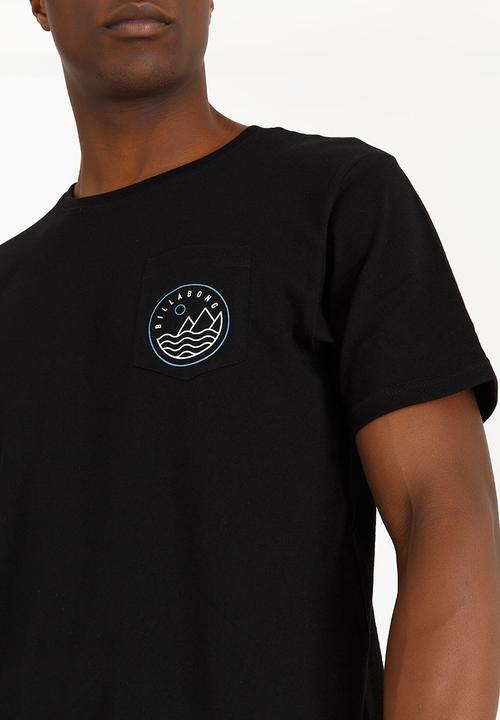 Billabong  - Trekking Pocket Cotton Tee Black