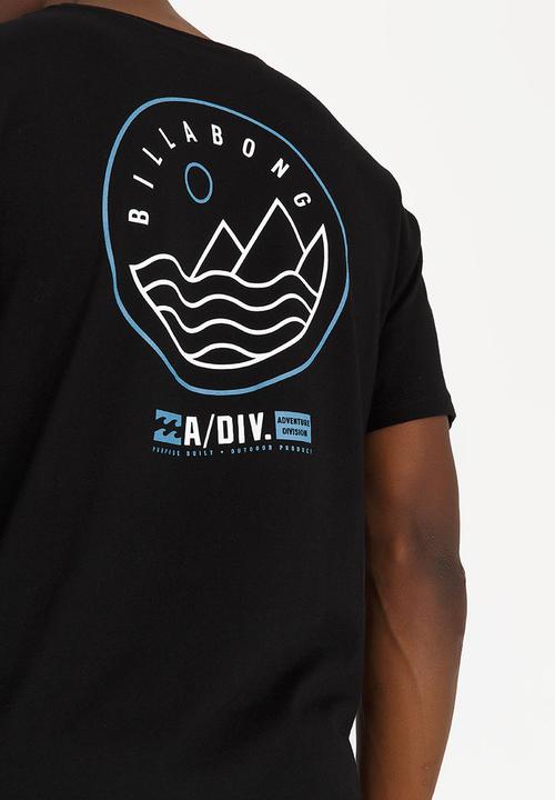 Billabong  - Trekking Pocket Cotton Tee Black
