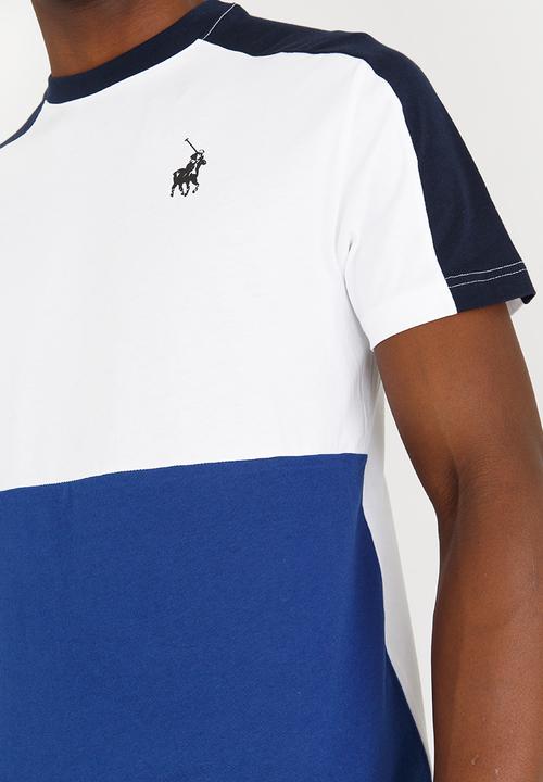 Polo Sport - Printed Panel Tee Navy