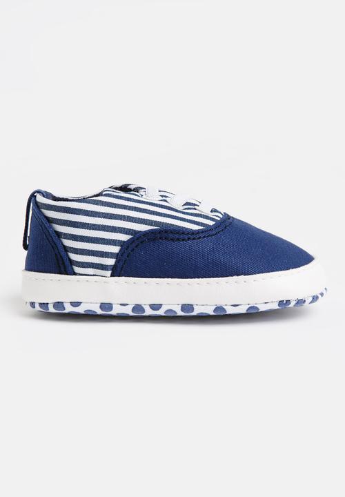 Pop Candy - Lace Up Sneaker Navy