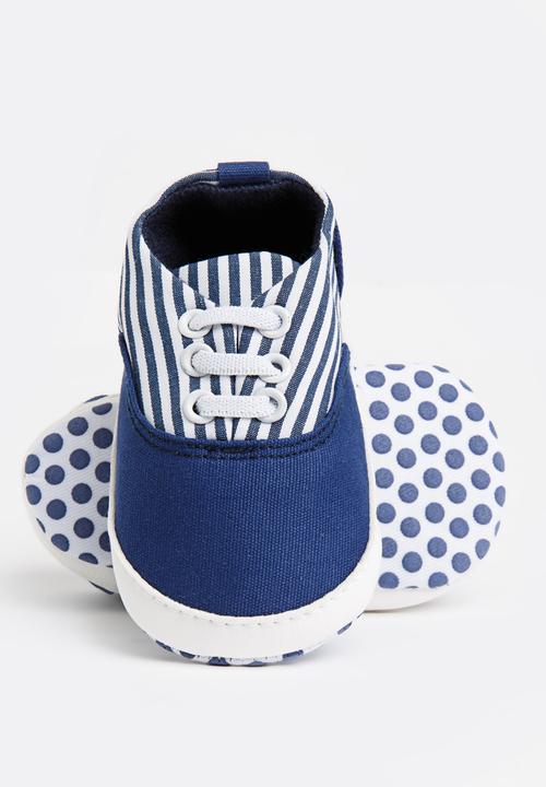 Pop Candy - Lace Up Sneaker Navy