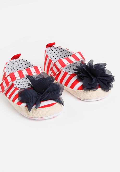 Pop Candy - Printed Pump Red