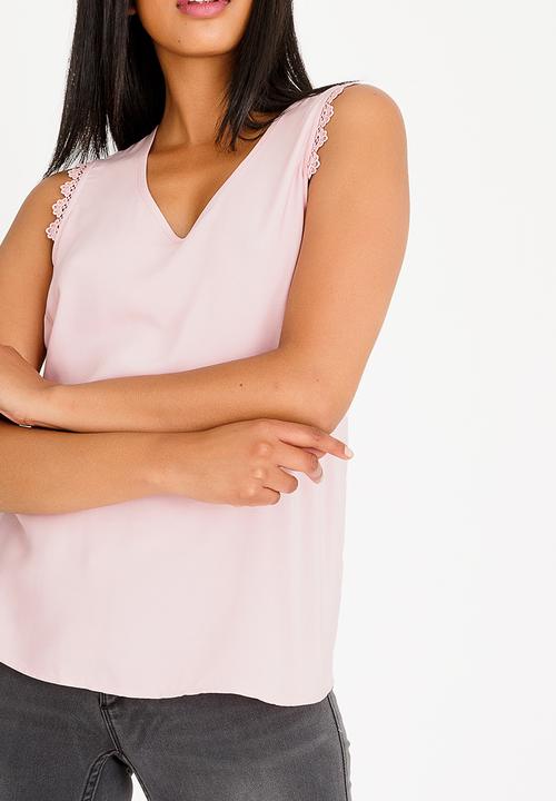 Vero Moda - Lacey Boca Top Pale Pink