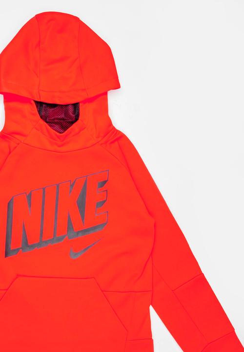 Nike - Nike Therma GFX PO Hoodie Orange