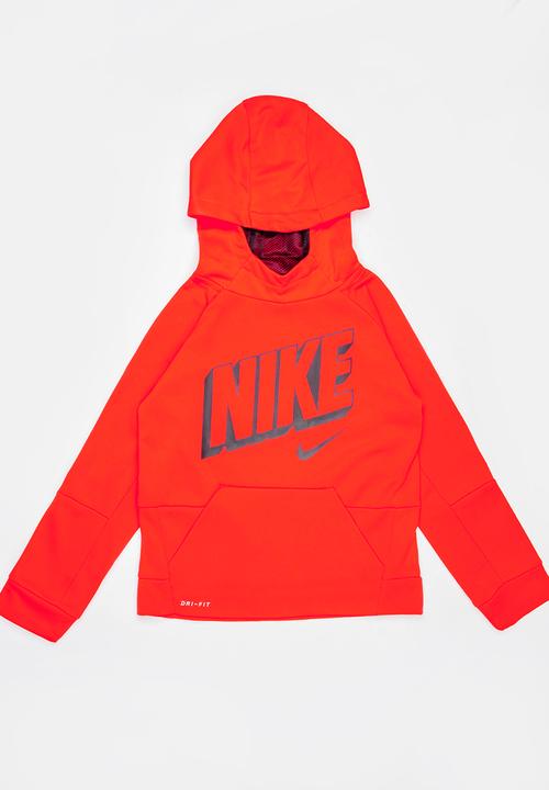 Nike - Nike Therma GFX PO Hoodie Orange