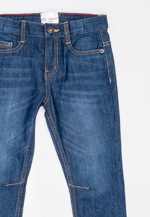 Pop Candy - Boys skinny jeans - mid blue