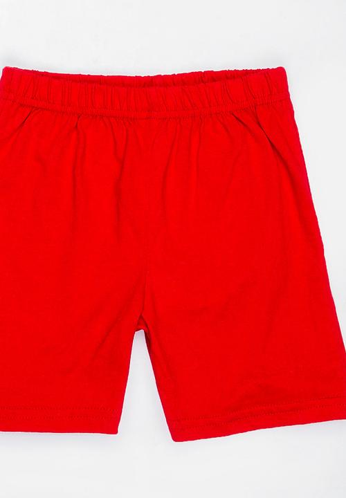 Twin Clothing - Marine Printed Sleepwear Set Red