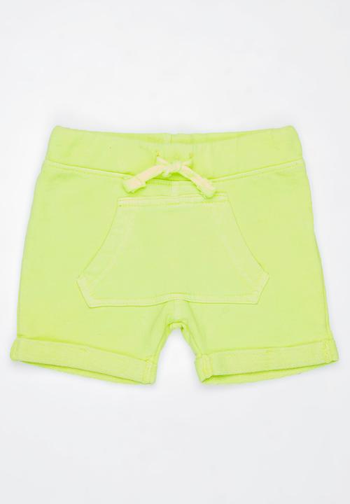 MINOTI - Holiday Washed Out Shorts Yellow