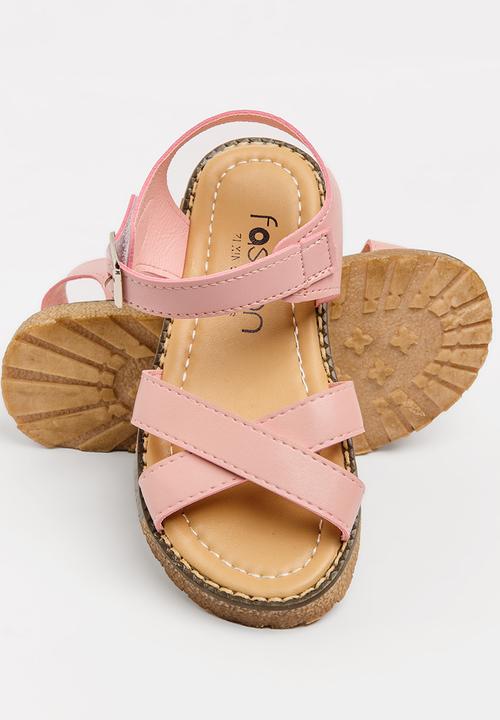 Pop Candy - Strappy sandal with buckle closure - pink 