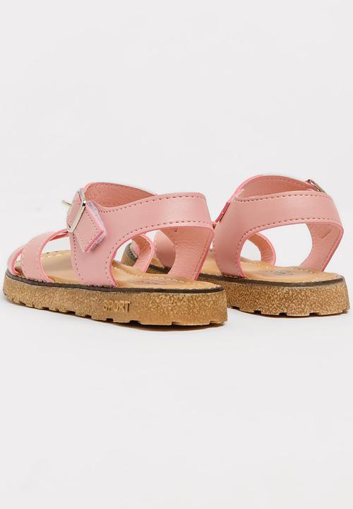 Pop Candy - Strappy sandal with buckle closure - pink 