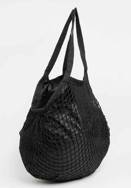 Joy Collectables - Netted Craft Bag Black