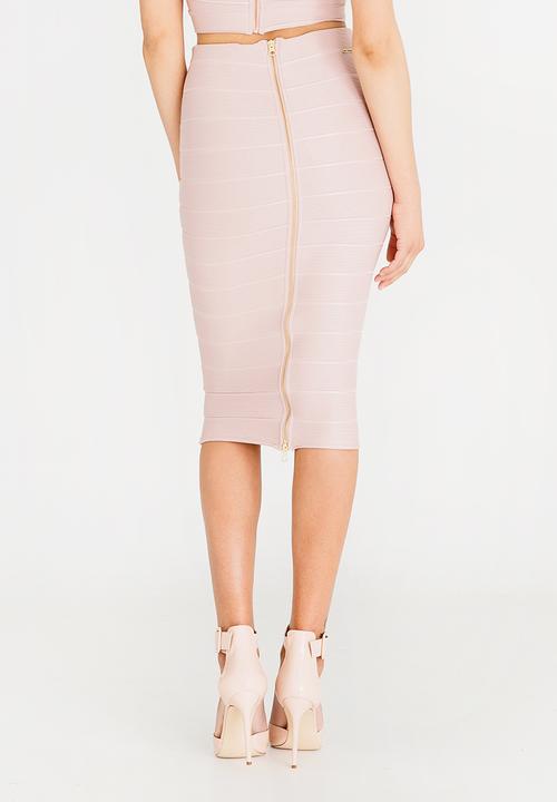 SISSY BOY - Boity Midi Skirt Mid Pink