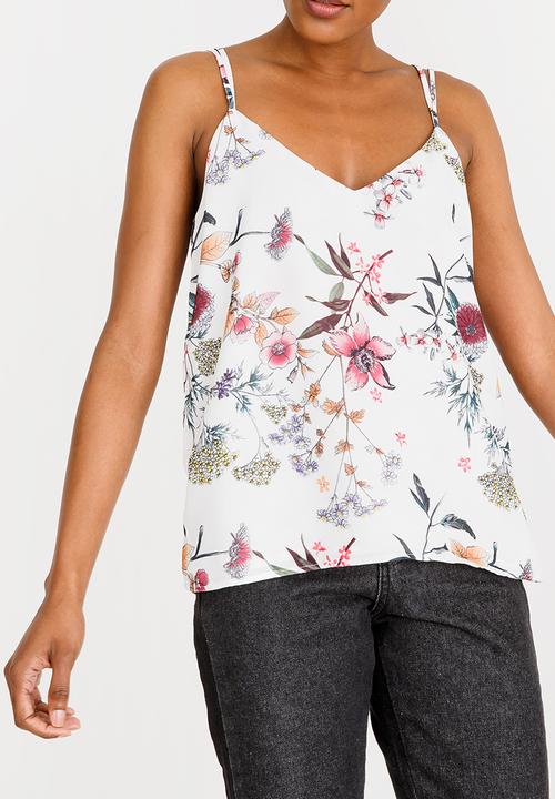 c(inch) - Strap Detail Cami White