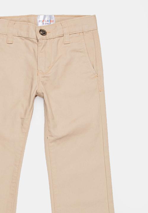 Pop Candy - Straight Leg Jeans Camel