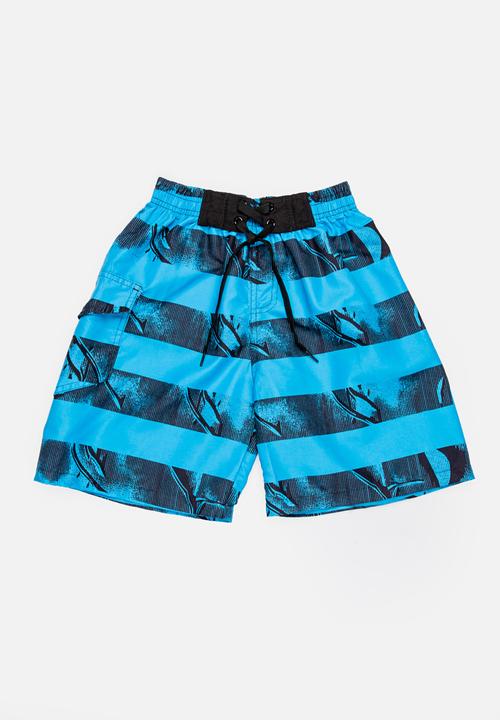 Pop Candy - Printed Boardshorts Blue