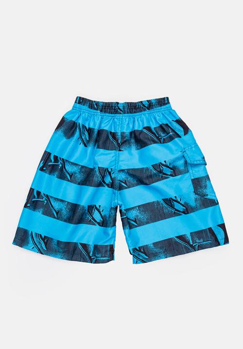 Pop Candy - Printed Boardshorts Blue