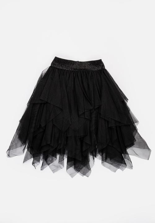 Pop Candy - Layered Tutu Skirt Black
