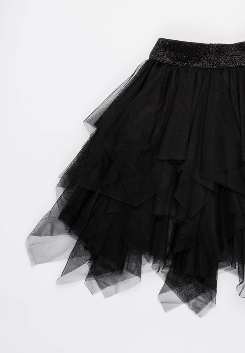 Pop Candy - Layered Tutu Skirt Black