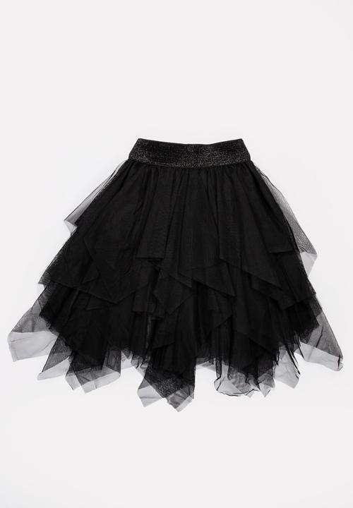Pop Candy - Layered Tutu Skirt Black