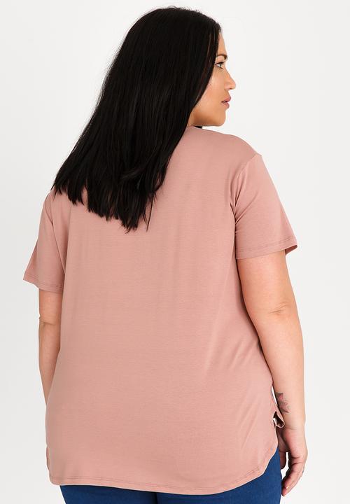 STYLE REPUBLIC PLUS - Basic T-Shirt Rose