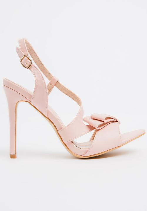 Aneka Strappy Heels Pale Pink Miss 