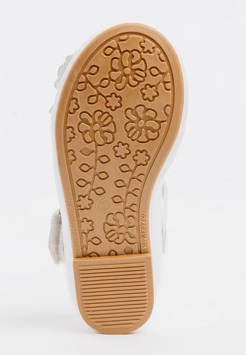 Pop Candy - Printed Butterfly Pump White