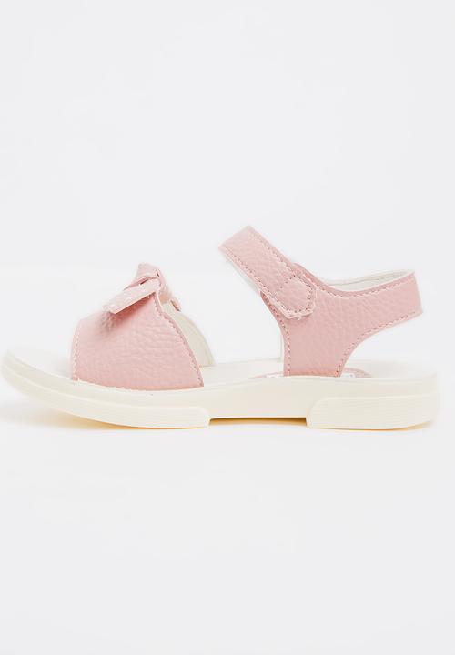Pop Candy - Bow Detailed Sandal Pale Pink