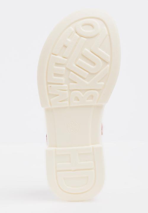 Pop Candy - Bow Detailed Sandal Pale Pink