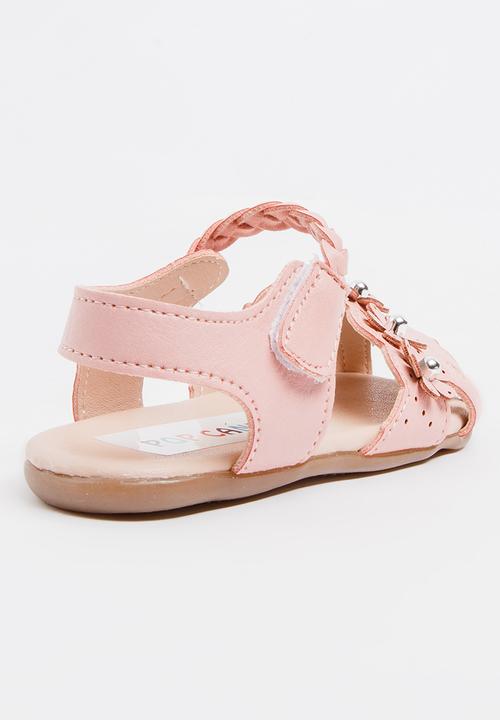 Pop Candy - Flower Detailed Sandal Mid Pink