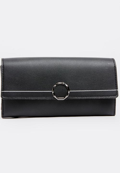 Dazzle - Trifold Purse Black