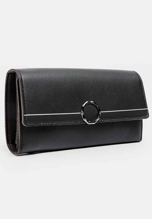 Dazzle - Trifold Purse Black