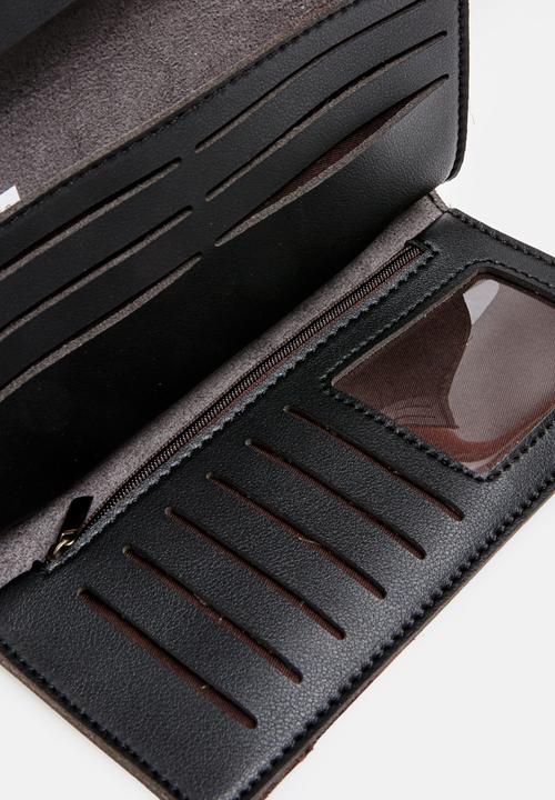 Dazzle - Trifold Purse Black