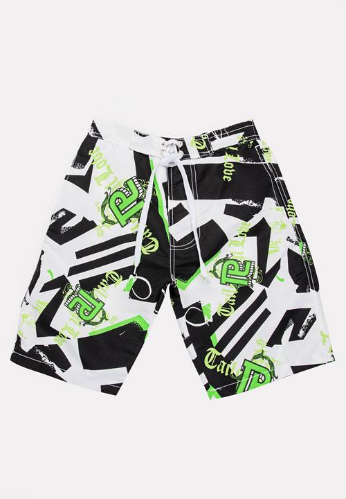 Pop Candy - Printed Boardshorts Multi-colour