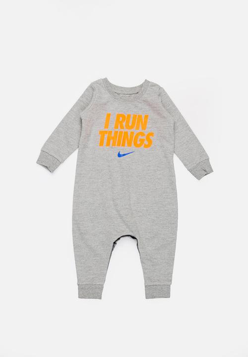 Nike - Nike I Run Things GFX Coverall Dark Grey