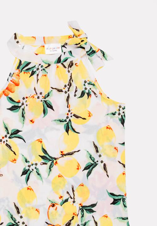 Pop Candy - Printed Blouse and Short Set Multi-colour