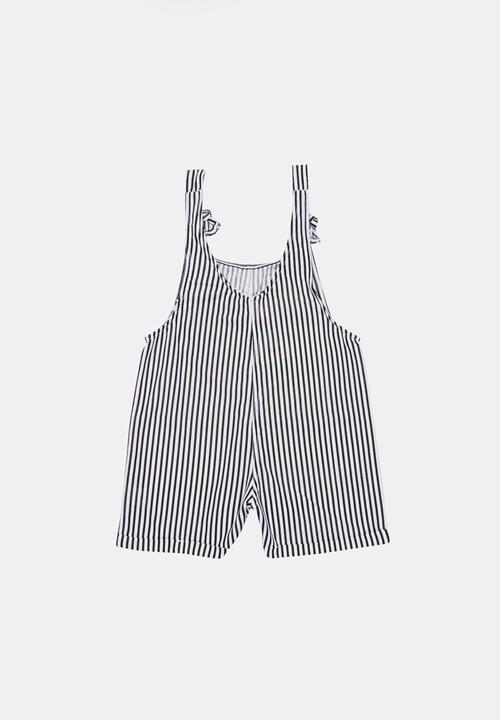 Rip Curl - Mini Palms Away Romper Black and White