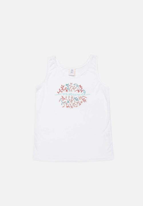 Rip Curl - Teen Mystical Singlet Vest White