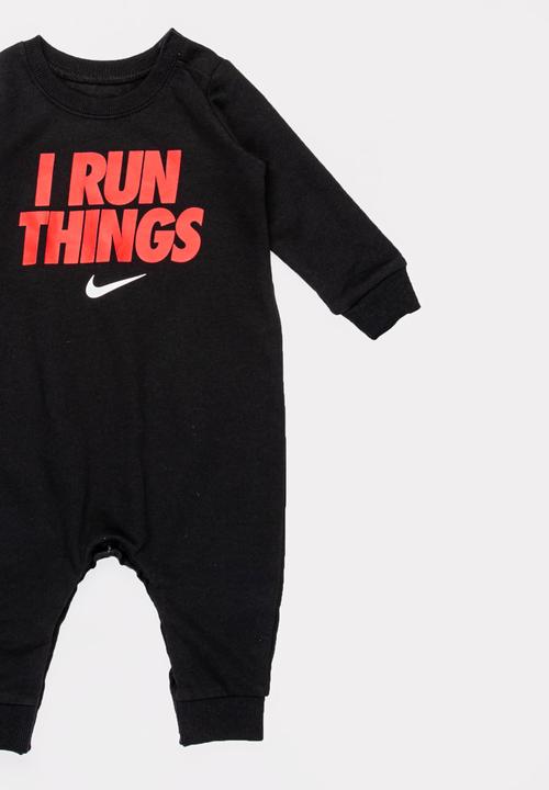 Nike - Nike I Run Things GFX Coverall Black