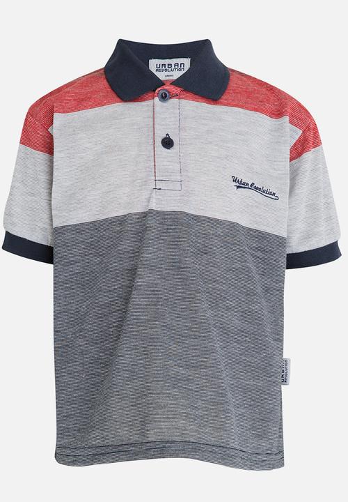 Twin Clothing - Boys Golf Tee Multi-colour
