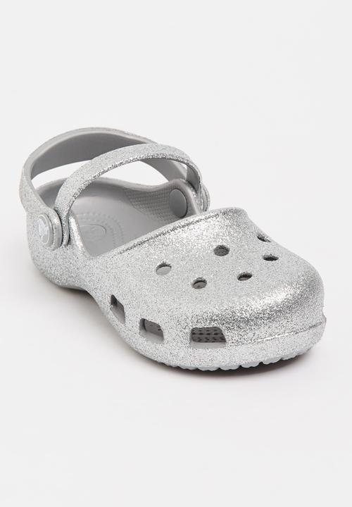 Crocs - Crocs Karin Sparkle Clog Silver