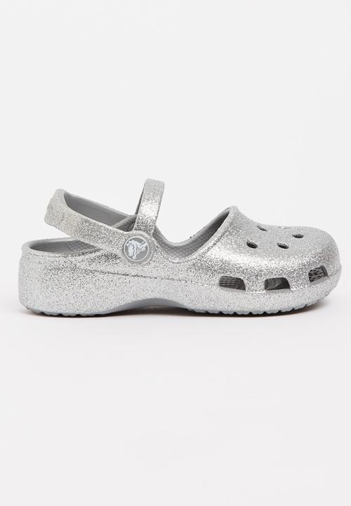 Crocs - Crocs Karin Sparkle Clog Silver