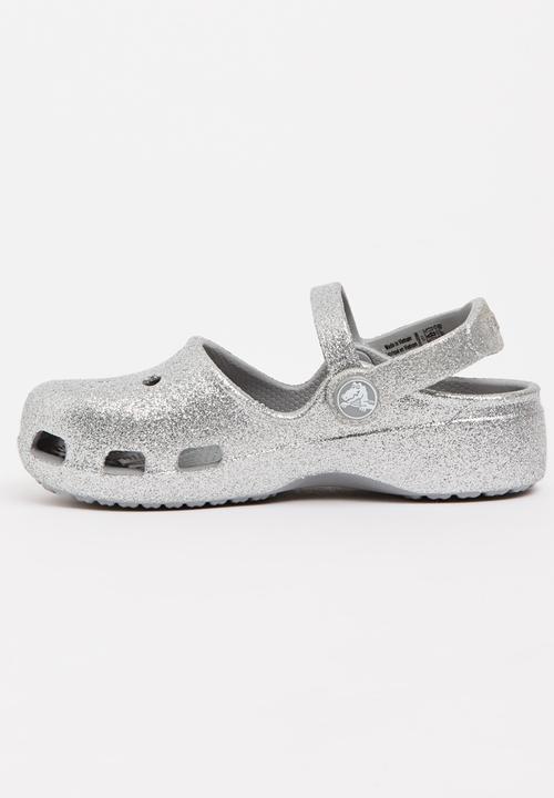 Crocs - Crocs Karin Sparkle Clog Silver