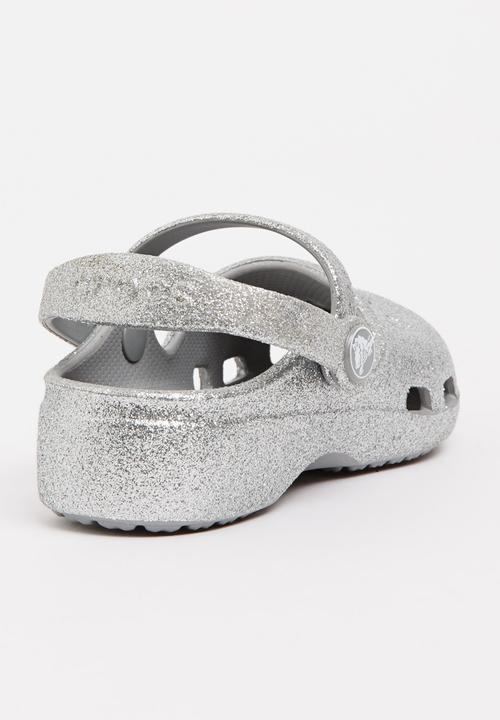 Crocs - Crocs Karin Sparkle Clog Silver
