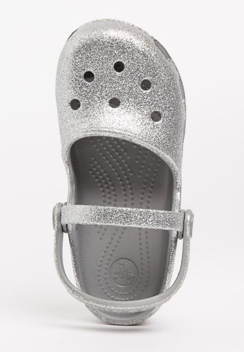 Crocs - Crocs Karin Sparkle Clog Silver