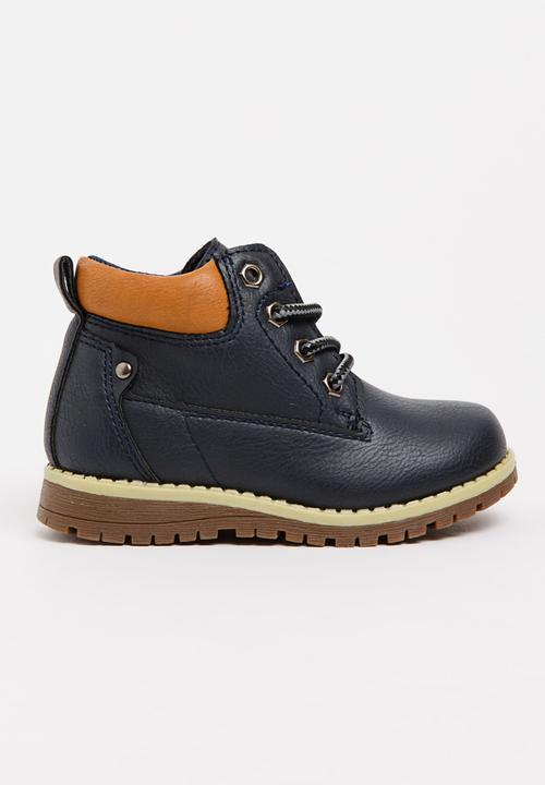 Jumbo - Lace Up Boot Navy