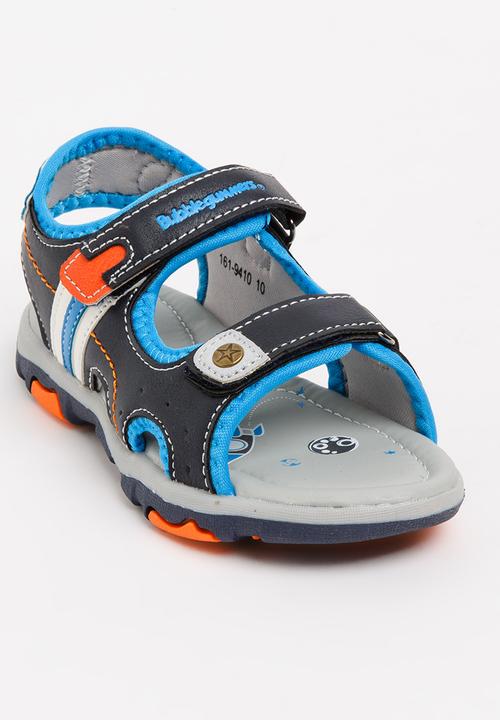 Bubblegummers - Velcro Strap Sandals Navy