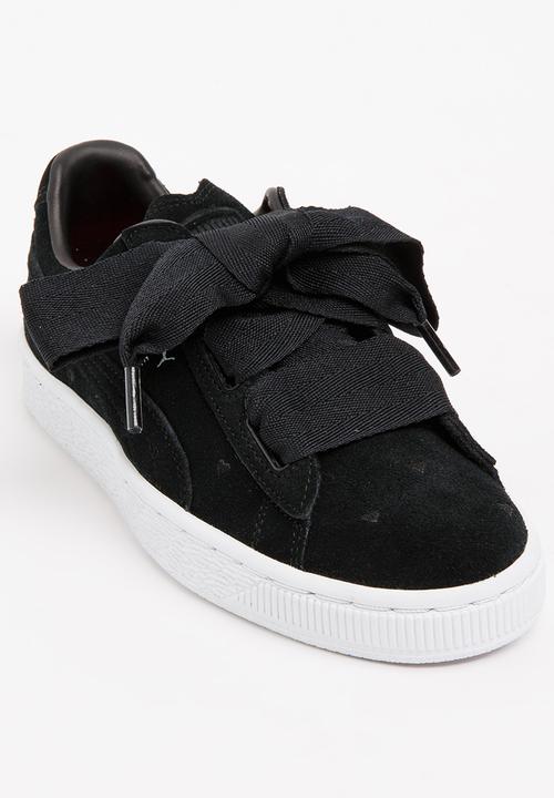 PUMA - Puma Suede Heart Valentine Sneaker Black